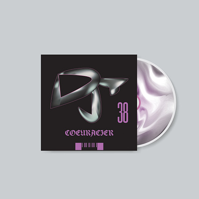 DjT38 beat beatmaker branding cd design graphic design illustration logo mock up music vinyle