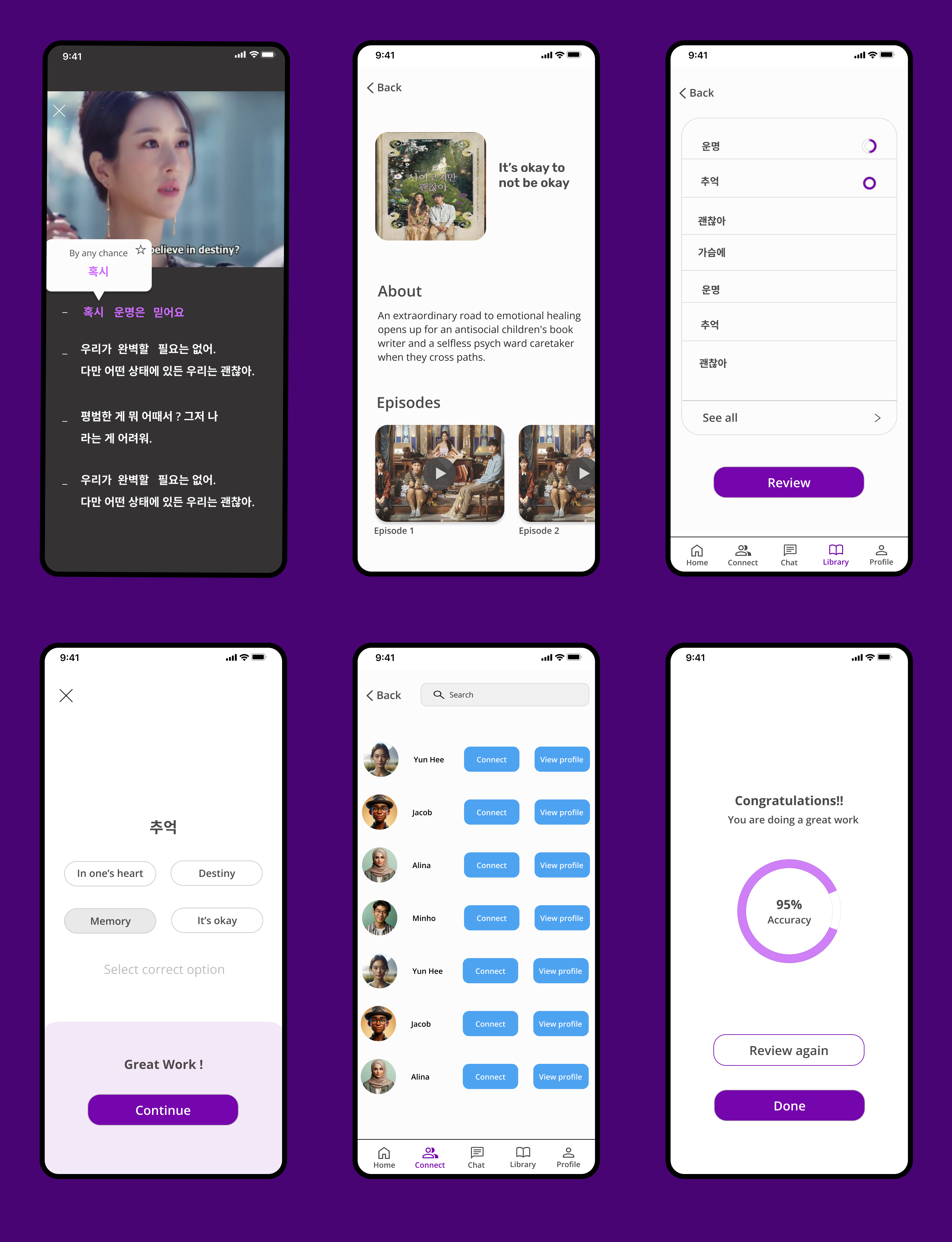 Korean Language Learning App