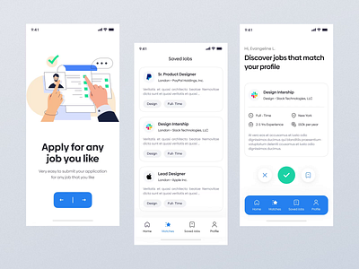 Bumble for Jobs branding bumble clean app hiring ios app job matching motion graphics recruitment saas software swipe right ui