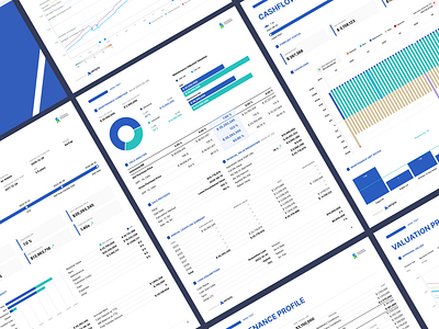 Aircraft Pricing, Cashflow and Maintenance Reports aircraft analytics aviation design finance fintech pdf print reports visualization