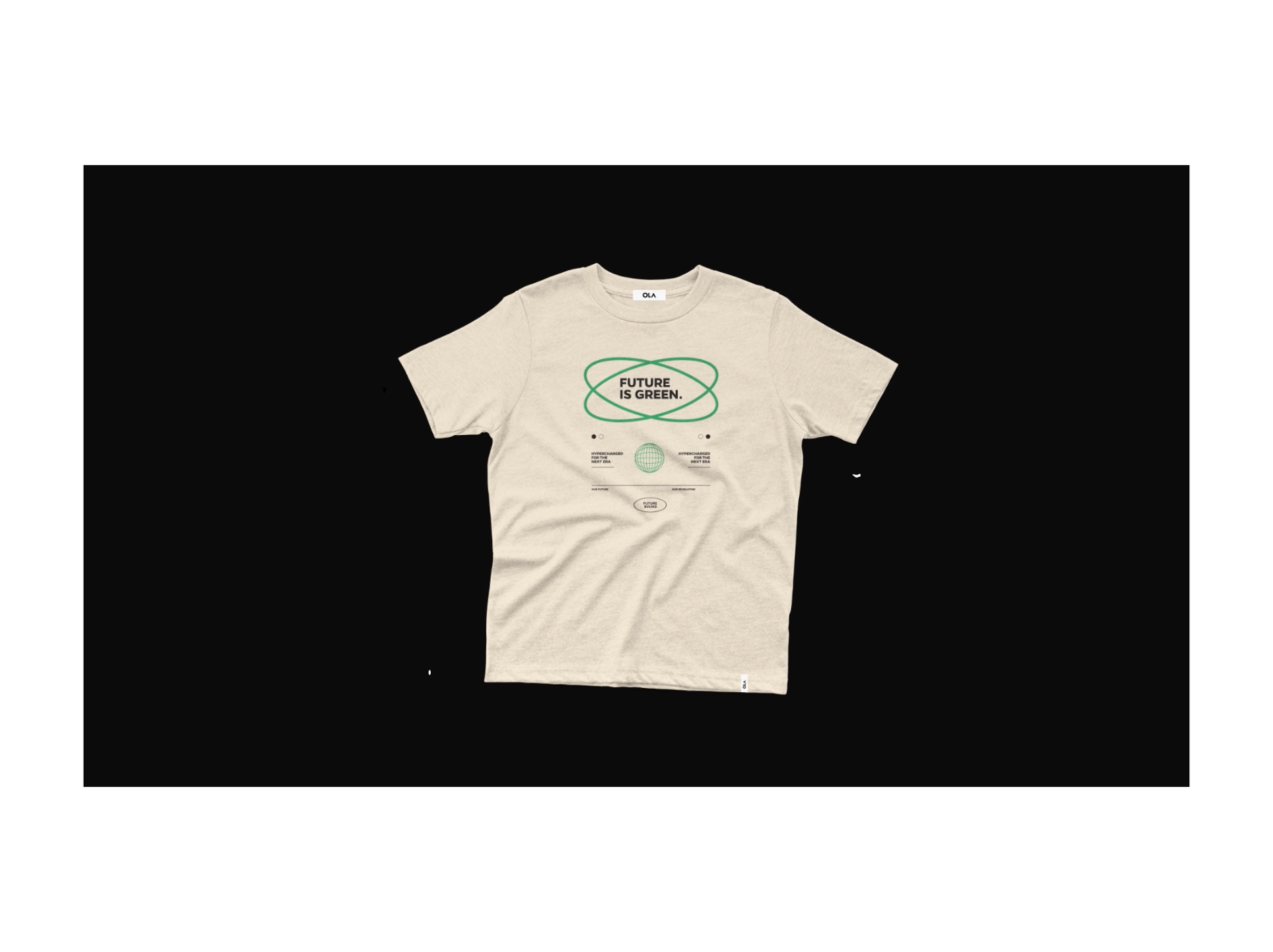 Promo for a T-shirt drop for OLA Electric animation animation inspiration art direction branding branding design graphic design logo merch merchandise motion graphics promo video t shirt visual identity