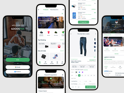 E-commerce Mobile App UI Design