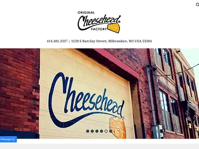 Cheesehead Factory (Shopify UI development)