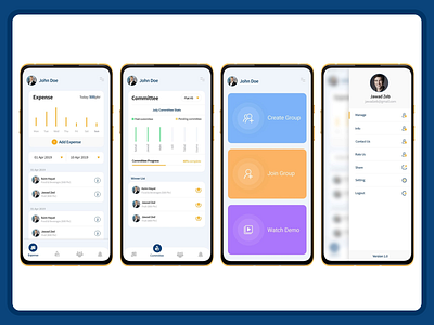 Mobile App UI Design