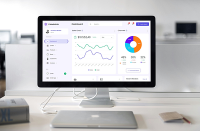 Admin Dashboard Template - CakeAdmin admin admin dashboard template admin panel admin theme app bootstrap admin bootstrap theme cakeadmin dashboard html template ui web app web design