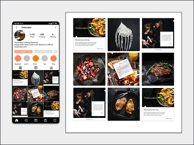 Tastemaker: Your Culinary Companion corporate style figma graphic design identity photoshop