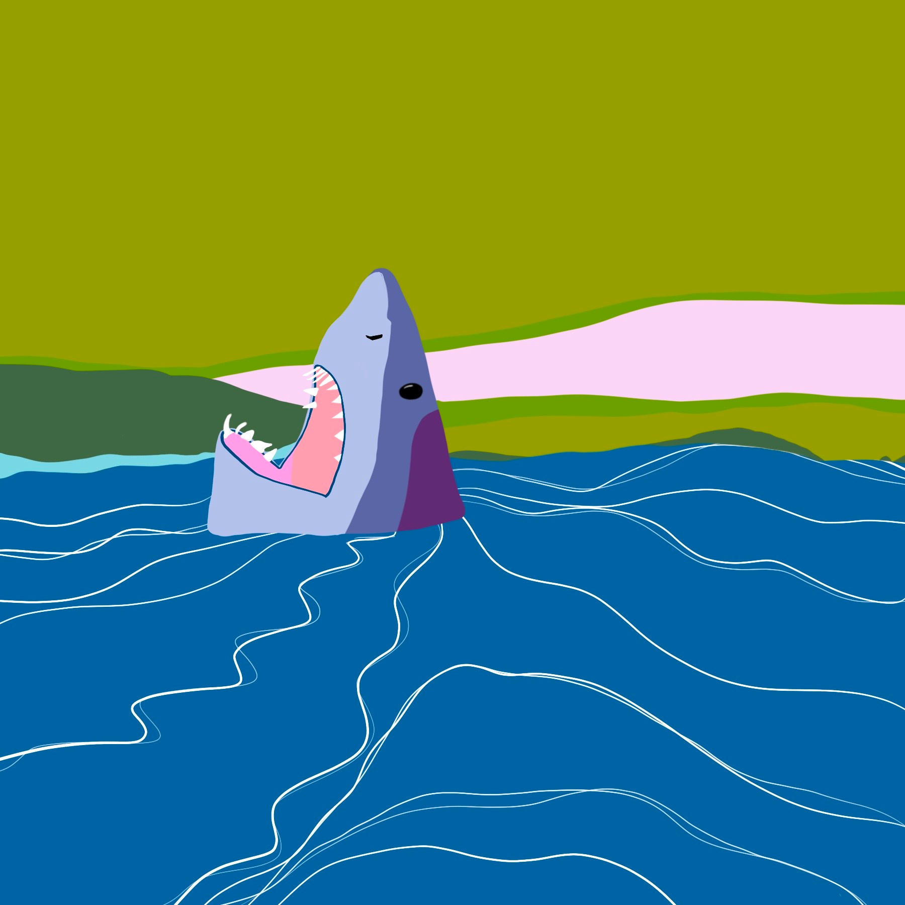 Did I Step On a Lego Or Am I Just Saying Hello? color design illustration procreate