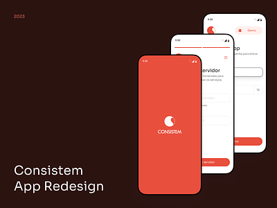 Consistem app redesign app consistem product redesign ui ux