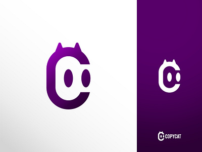 CopyCat - Copy Center logo design brand design branding graphic design illustrator logo logo design mark visual identity