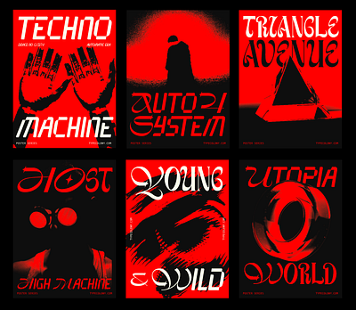 TC New Worth Type Posters badge branding design font frebiee free font graphic design logo logotype poster print typeface