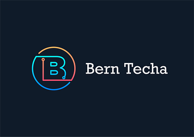 Bern Techa Logo Design branding design graphic design illustration logo typography vector