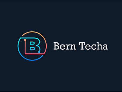 Bern Techa Logo Design branding design graphic design illustration logo typography vector