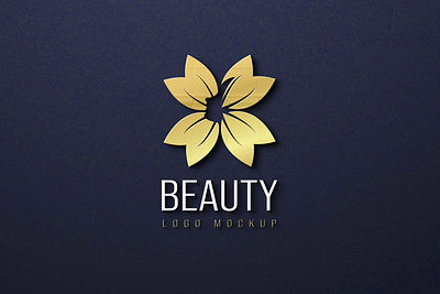 3D Logo Mockup Free Download luxurious