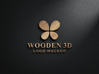 3D Logo Mockup Free Download luxurious