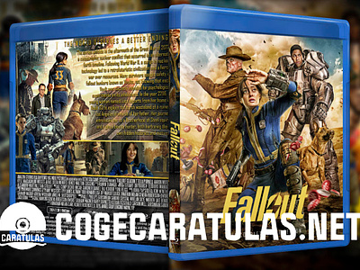 Fallout Season 1 Blu-ray Cover design dvd dvdcover dvdcustomcover photoshop