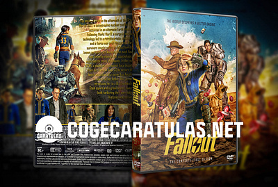 Fallout Season 1 DVD Cover design dvd dvdcover dvdcustomcover movieposter photoshop
