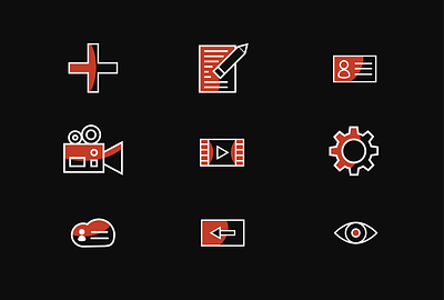 Color Pop Basic Icons design graphic design icons