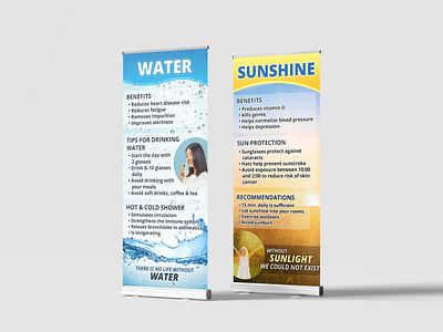 Health Roll-up Banners Design 01