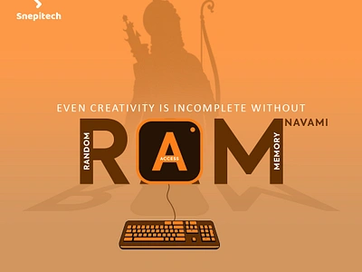 Happy Ram-Navami 🌺 3d animation app application branding design graphic design illustration logo motion graphics ramnavami snepitech ui vector