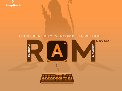 Happy Ram-Navami 🌺 3d animation app application branding design graphic design illustration logo motion graphics ramnavami snepitech ui vector