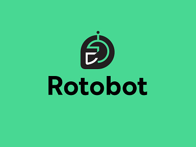 Rotobot 4 ai bold branding football geometric helmet logo logodesign modern robot