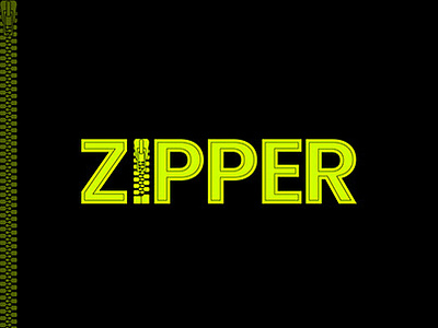 Zipper Clothing Brand Logo alnurtarique brand brand design brand identity branding branding design clothing clothing logo fashion logo logo logo design robi khan zipper logo