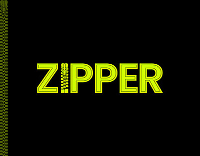 Zipper Clothing Brand Logo alnurtarique brand brand design brand identity branding branding design clothing clothing logo fashion logo logo logo design robi khan zipper logo
