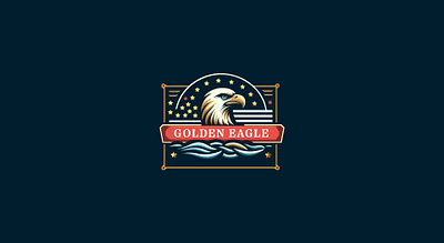 Golden Eagle adobe illustrator branding design graphic design illustration logo typography ui ux vector