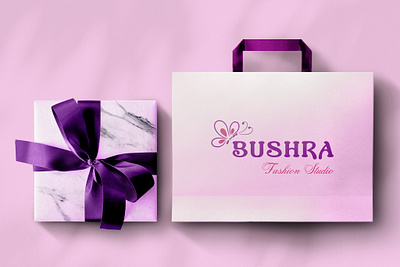 Bushra logo design my logo 3d animation graphic design logo logo design motion graphics