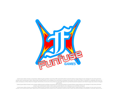 FunFuse GAMES LOGO Design flogo funfusegame gamelogo gameninglogo logo logodesign logos