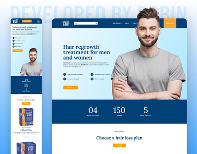 I Developed Key-Pharma | Hair A-Gain Website australian website css elementor hair grow hair medecine hair solution html javascript medical pharma pharmaceutical responsive website ui ux web design web development website development wordpress