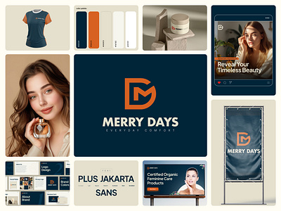 Merry Days brandidentity branding logodesign