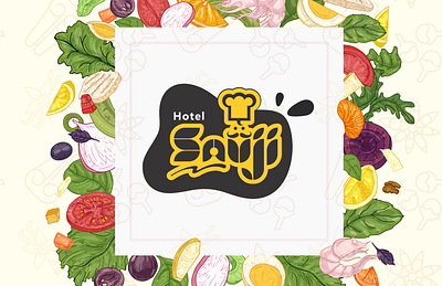 Savory Sensations: Hotel Savji Menu Card Design branding design graphic design illustration logo typography ui