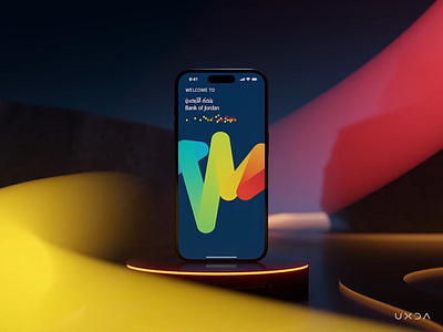 Fueling Bank of Jordan's banking app innovation through UX accounts animation banking cx digital transformation finance fintech list login middle east splash screen ui user experience user interface ux ux design