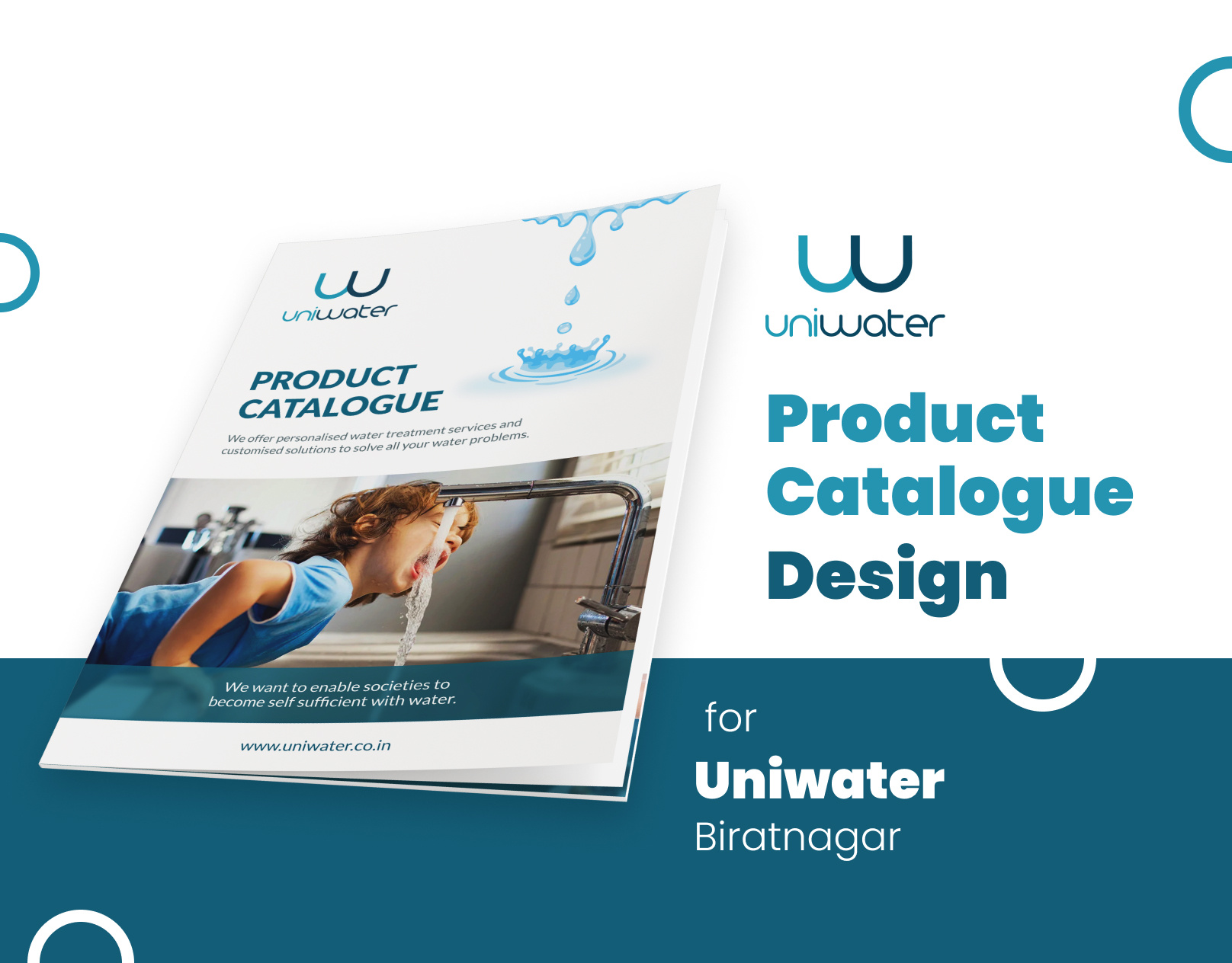 Product Catalogue for Uniwater Brand bathroom filters branding catalogue design filters kumarchandan design product catalogue rajat kabra sunita raut uniwater water filter wtp