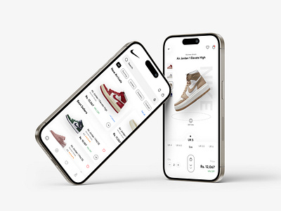 Nike ui design nike ui ux