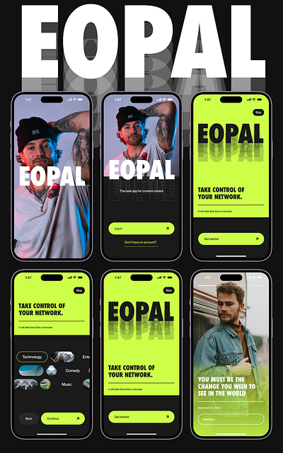 EOPAL - Get money from content creation android app development animation app design appdesign appdevelopment contentcreator socialmedia