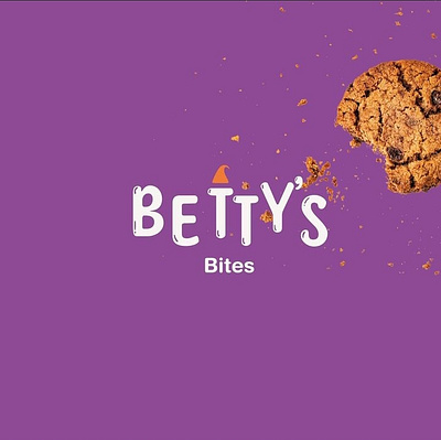 Betty's Bites Logo branding campaign cookies shop graphic design illustrator logo photoshop