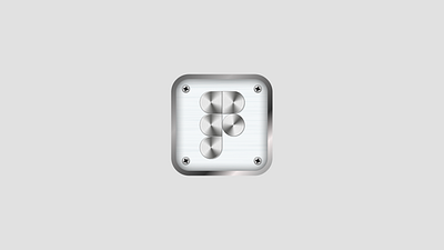 Rebrand Figma Apple style 2000 apple branding chrome design figma graphic design icon logo phone skeumorphism