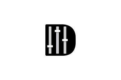 D Volume Logo branding d dolby equalizer for sale letterform music music logo nigeria nigerian designer redesign volujme volume logo wordmark