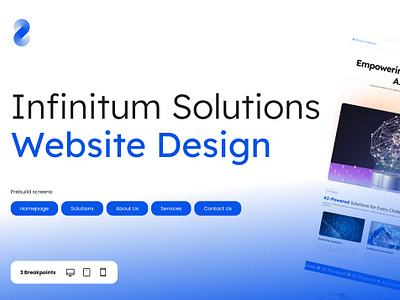 Infinitum Solution Case Study app branding design graphic design illustration logo typography ui ux vector