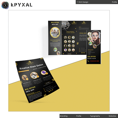 Boucher Design- Kpyxal Solutions LLP branding brochure profile typography ui