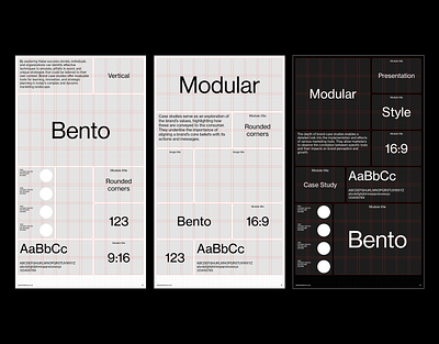 Bento Box Portrait Grid System for InDesign 4k display bento box bento brand bento brand presentation bento grid bento presentation bento style brand presentation grid system indesign grid indesign template layout template vertical display vertical presentation vertical screen