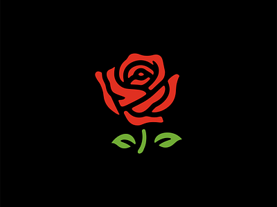 Rose Logo beauty branding design emblem fashion florist flower garden icon illustration logo love mark nature plants red rose vector