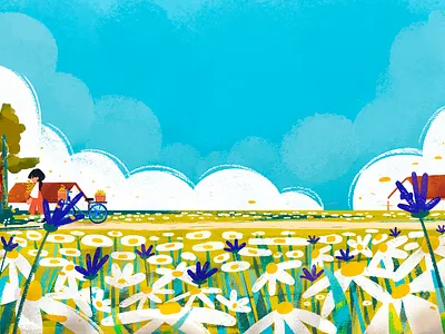 Illustration affinitydesigner animation branding children illustration design fanart illustration illustration art logo procreate sketch spring ui