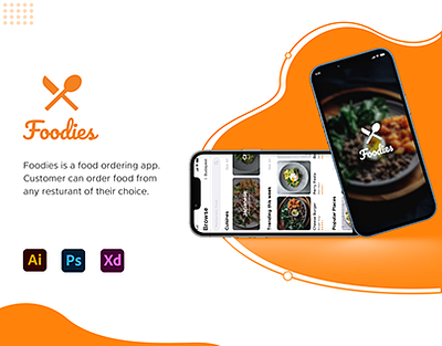 Foodies Mobile App UI alnurtarique android app figma design food app food delivery app food ordering app graphic design homepage ios app mobile app ui restaurant app robi khan sign in sign up ui ui design ui ux ui ux design ux design