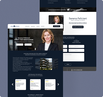 IMMOFFICE branding graphic design ui