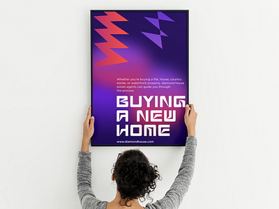 Diamond House - Poster Design art design graphicdesign illustration photoshop poster posterdesign typography