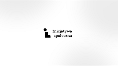 Inicjatywa społeczna - logo for community events promoter community logo design event logo logo design logotype minimalism organisation logo social logo