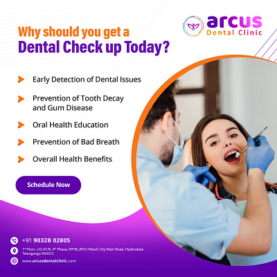 Best Dental check-ups in KPHB| Arcus dental clinic bestdentalclinicnearme dentalhospitalinkphb dentalhospitalnearme dentistnearme emergencydentalcarenearme